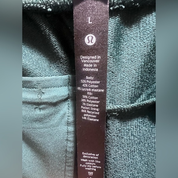 Lululemon Green Jasper Jogger Pants Sz Mens Large EUC - Picture 10 of 14